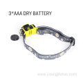 3W COB adjustable Angle led headlamp